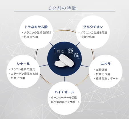 美容内服五合剤